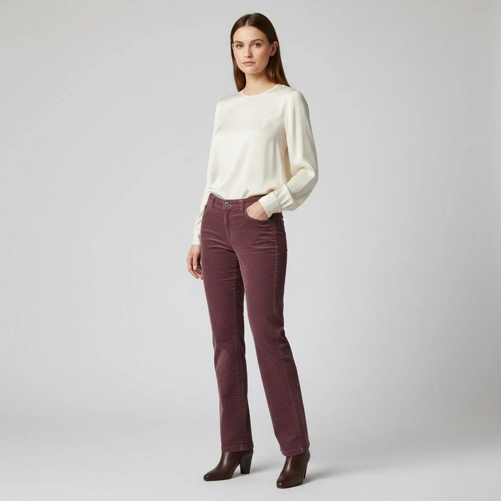 Vintage D&G Dolce & Gabbana Corduroy Pants Comfort‎ Fit Boot Cut Women's Sz 32